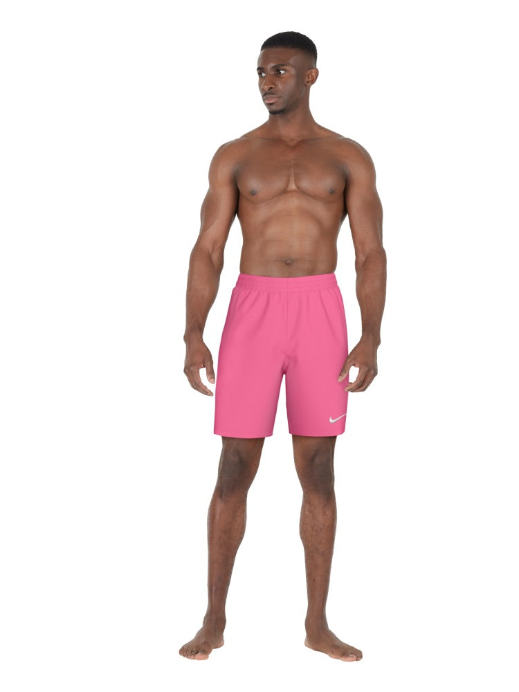 Nike Swim Breaker Essential Men's 7" Brief-Lined Volley Short - Pinksicle alternate image 2