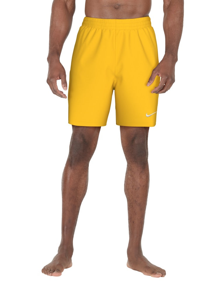 Nike Swim Breaker Essential Men's 7" Brief-Lined Volley Short - University Gold