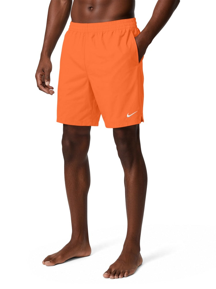 Nike Swim Breaker Essential Men's 7" Brief-Lined Volley Short - Turf Orange alternate image 1