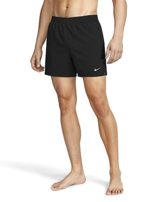 Nike Swim Breaker Essential Men's 5" Brief-Lined Volley Short - Jet Black alternate image 1