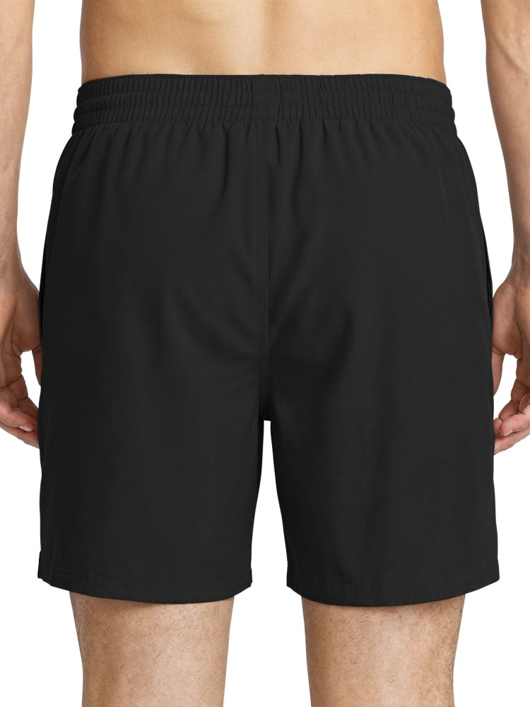 Nike Swim Breaker Essential Men's 5" Brief-Lined Volley Short - Jet Black alternate image 3