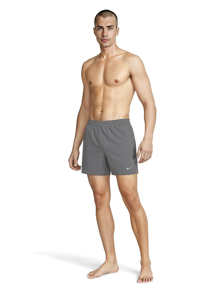 Nike Swim Breaker Essential Men's 5" Brief-Lined Volley Short - Cool Grey
