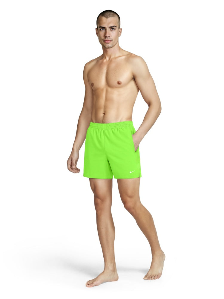 Nike Swim Breaker Essential Men's 5" Brief-Lined Volley Short - Voltage Green