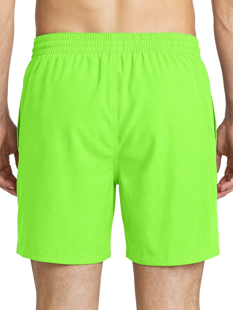 Nike Swim Breaker Essential Men's 5" Brief-Lined Volley Short - Voltage Green alternate image 3