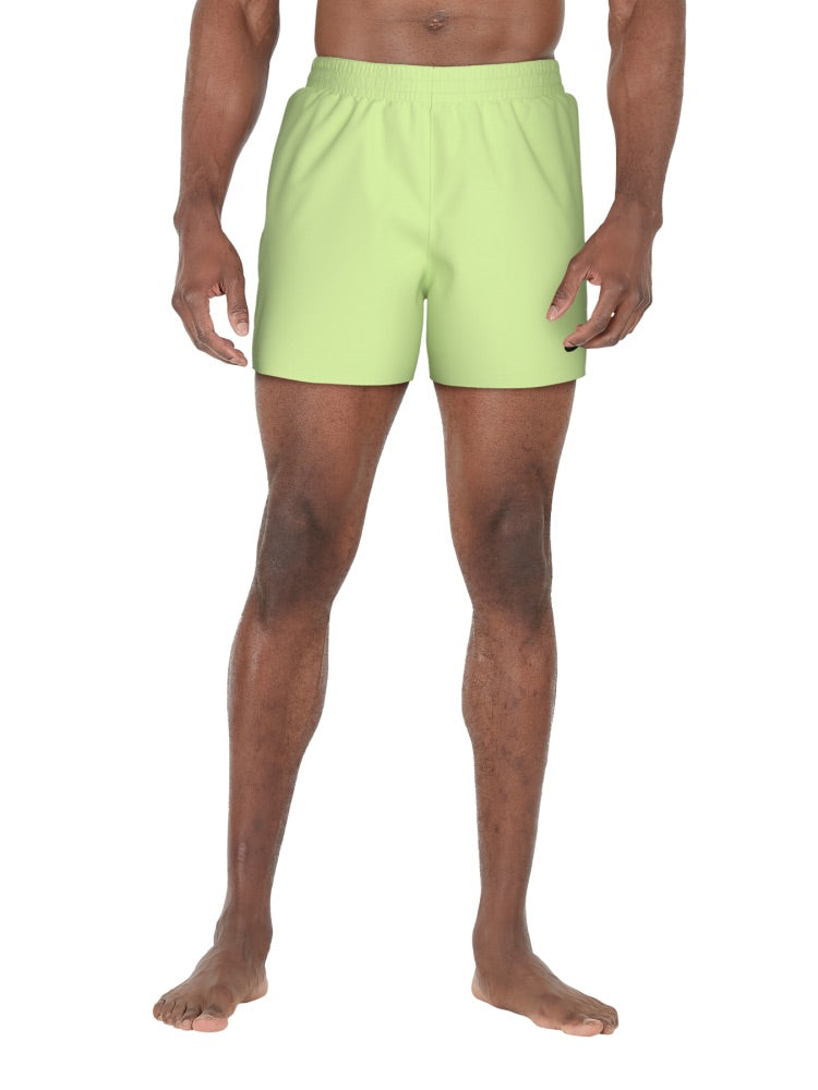 Nike Swim Breaker Essential Men's 5" Brief-Lined Volley Short - Ghost Green