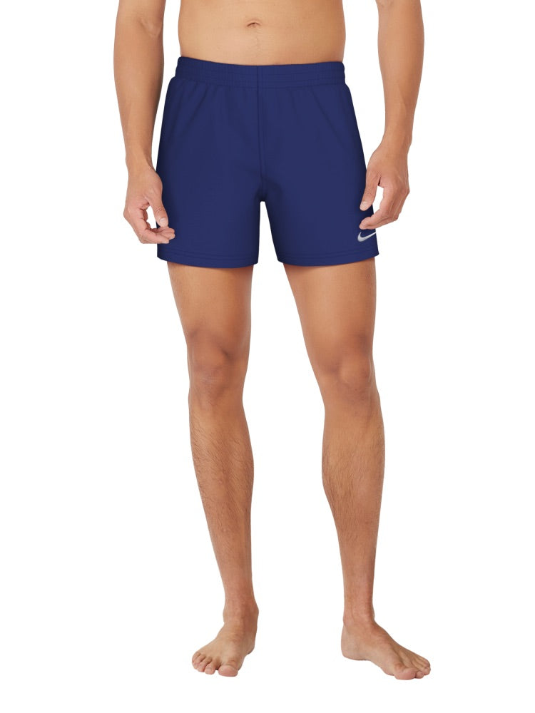 Nike Swim Breaker Essential Men's 5" Brief-Lined Volley Short - Midnight Navy