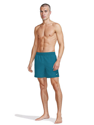 Nike Swim Breaker Essential Men's 5" Brief-Lined Volley Short - Green Abyss