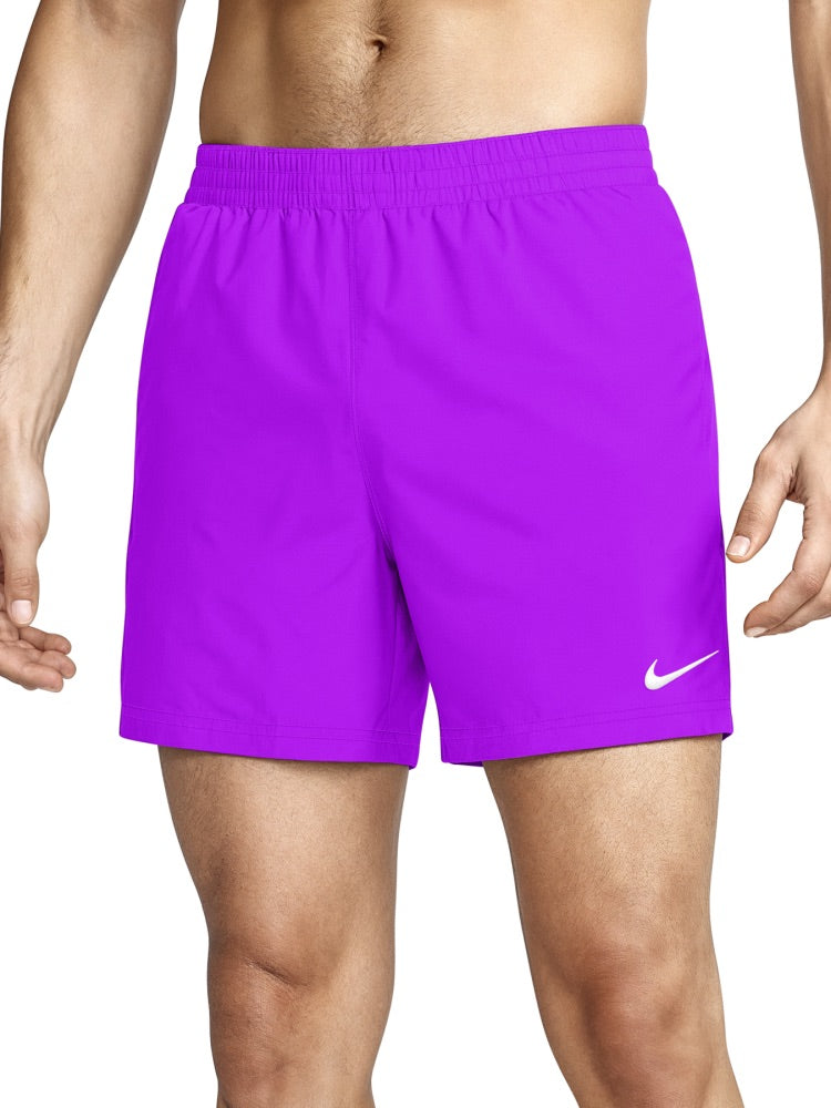 Nike Swim Breaker Essential Men's 5" Brief-Lined Volley Short - Bright Violet alternate image 2