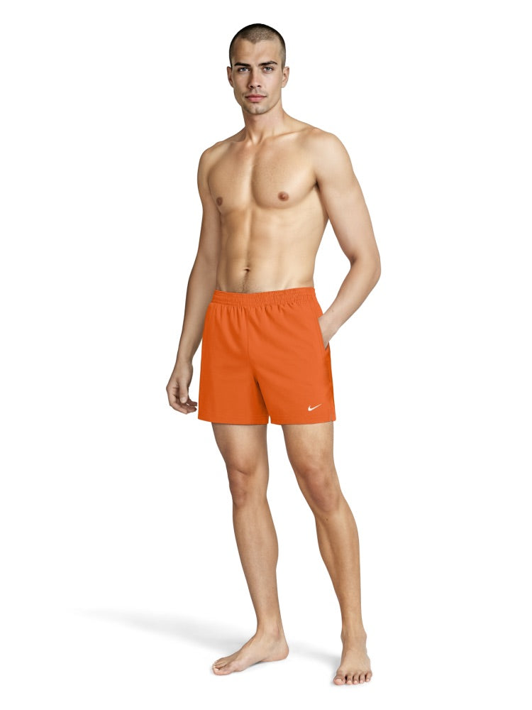 Nike Swim Breaker Essential Men's 5" Brief-Lined Volley Short - Turf Orange