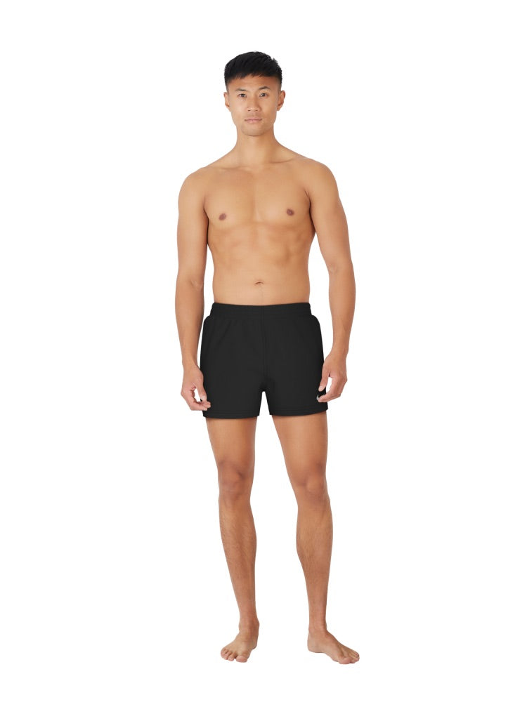Nike Swim Breaker Essential Men's 3" Brief-Lined Volley Short - Black alternate image 2