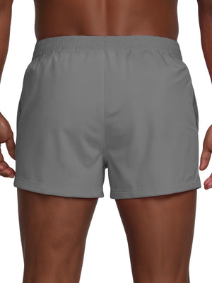 Nike Swim Breaker Essential Men's 3" Brief-Lined Volley Short - Cool Grey alternate image 3