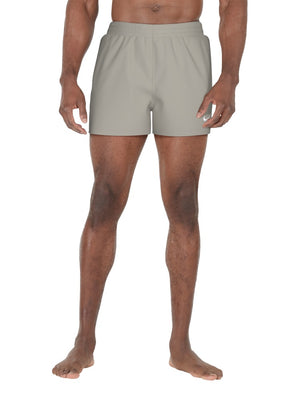 Nike Swim Breaker Essential Men's 3" Brief-Lined Volley Short - College Grey
