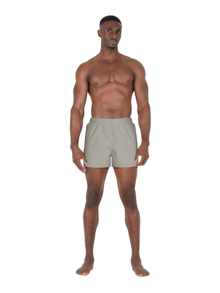 Nike Swim Breaker Essential Men's 3" Brief-Lined Volley Short - College Grey alternate image 2