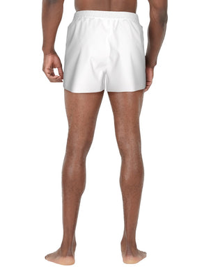 Nike Swim Breaker Essential Men's 3" Brief-Lined Volley Short - White alternate image 1