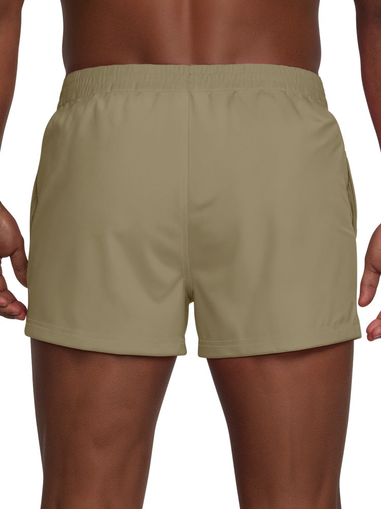 Nike Swim Breaker Essential Men's 3" Brief-Lined Volley Short - Parachute Beige alternate image 3