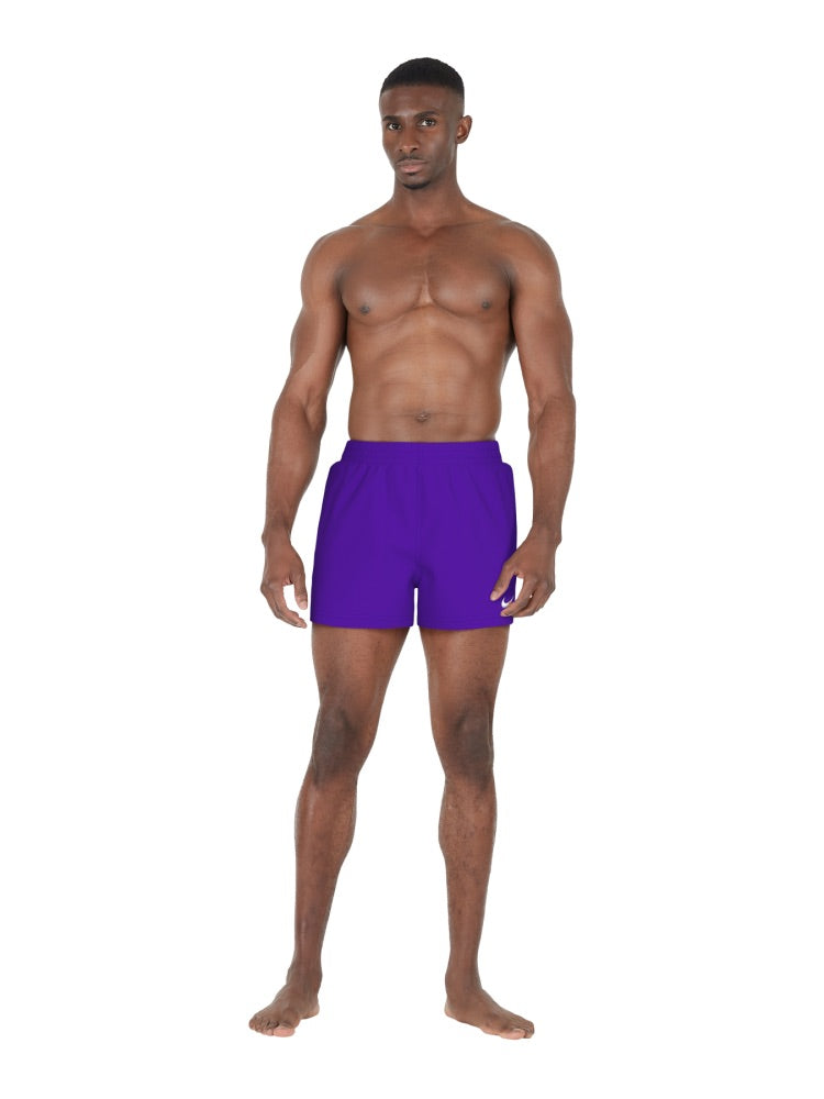 Nike Swim Breaker Essential Men's 3" Brief-Lined Volley Short - Court Purple alternate image 2