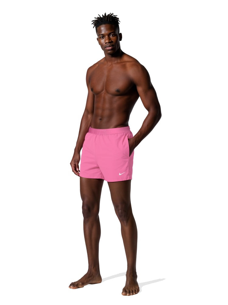 Nike Swim Breaker Essential Men's 3" Brief-Lined Volley Short - Pink Glow