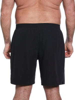 Nike Swim Breaker Essential Men's 9" Brief-Lined Volley Short (Big & Tall) - Black alternate image 1