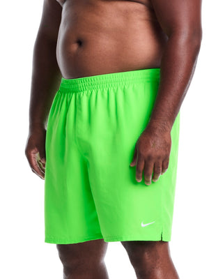 Nike Swim Breaker Essential Men's 9" Brief-Lined Volley Short (Big & Tall) - Voltage Green