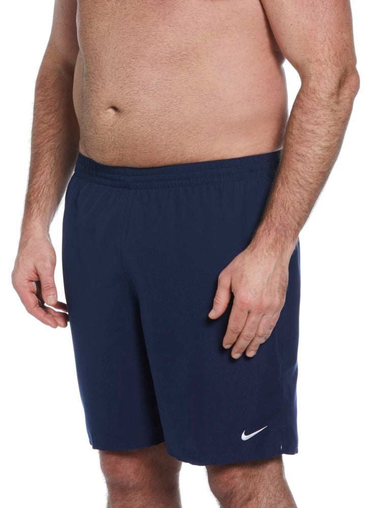 Nike Swim Breaker Essential Men's 9" Brief-Lined Volley Short (Big & Tall) - Midnight Navy