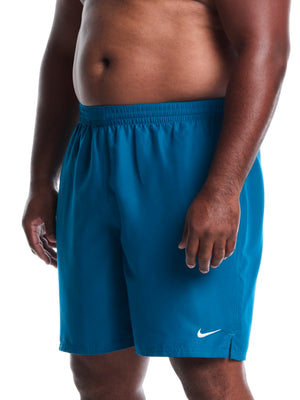 Nike Swim Breaker Essential Men's 9" Brief-Lined Volley Short (Big & Tall) - Green Abyss