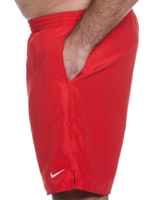 Nike Swim Breaker Essential Men's 9" Brief-Lined Volley Short (Big & Tall) - University Red alternate image 4