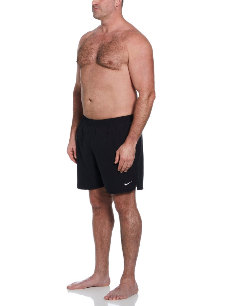 Nike Swim Breaker Essential Men's 7" Brief-Lined Volley Short (Big & Tall) - Black alternate image 3