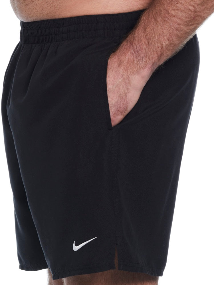 Nike Swim Breaker Essential Men's 7" Brief-Lined Volley Short (Big & Tall) - Black alternate image 4