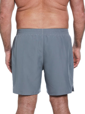 Nike Swim Breaker Essential Men's 7" Brief-Lined Volley Short (Big & Tall) - Cool Grey alternate image 1