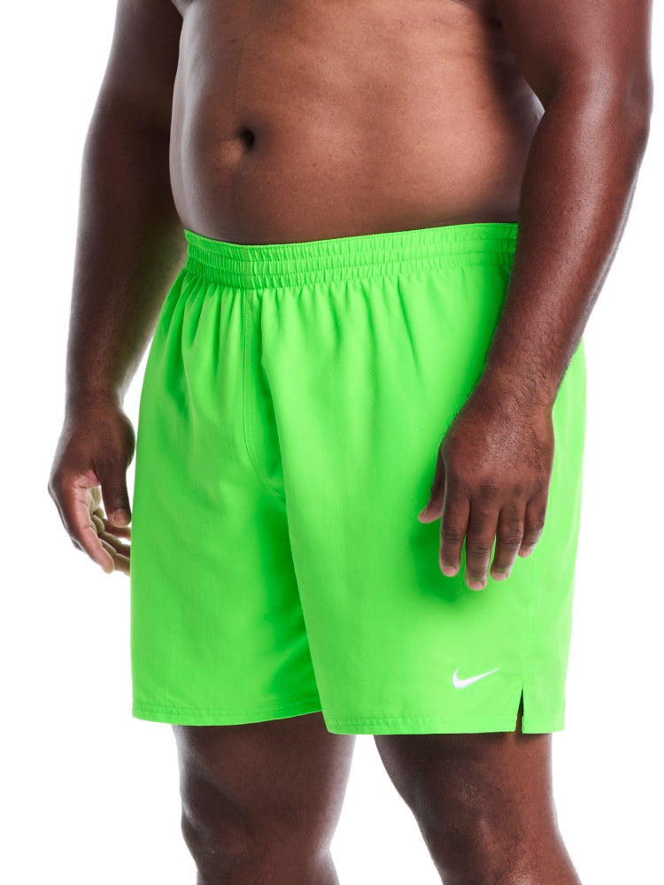 Nike Swim Breaker Essential Men's 7" Brief-Lined Volley Short (Big & Tall) - Voltage Green