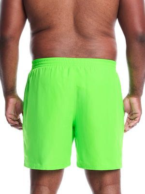 Nike Swim Breaker Essential Men's 7" Brief-Lined Volley Short (Big & Tall) - Voltage Green alternate image 1