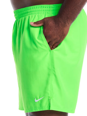 Nike Swim Breaker Essential Men's 7" Brief-Lined Volley Short (Big & Tall) - Voltage Green alternate image 4