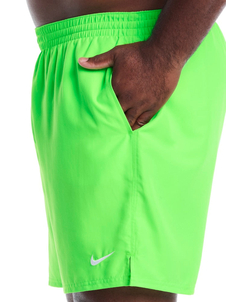 Nike Swim Breaker Essential Men's 7" Brief-Lined Volley Short (Big & Tall) - Voltage Green alternate image 4