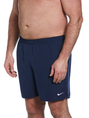 Nike Swim Breaker Essential Men's 7" Brief-Lined Volley Short (Big & Tall) - Midnight Navy
