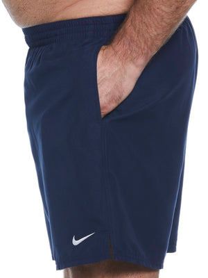 Nike Swim Breaker Essential Men's 7" Brief-Lined Volley Short (Big & Tall) - Midnight Navy alternate image 4