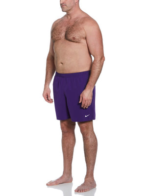 Nike Swim Breaker Essential Men's 7" Brief-Lined Volley Short (Big & Tall) - Court Purple alternate image 3
