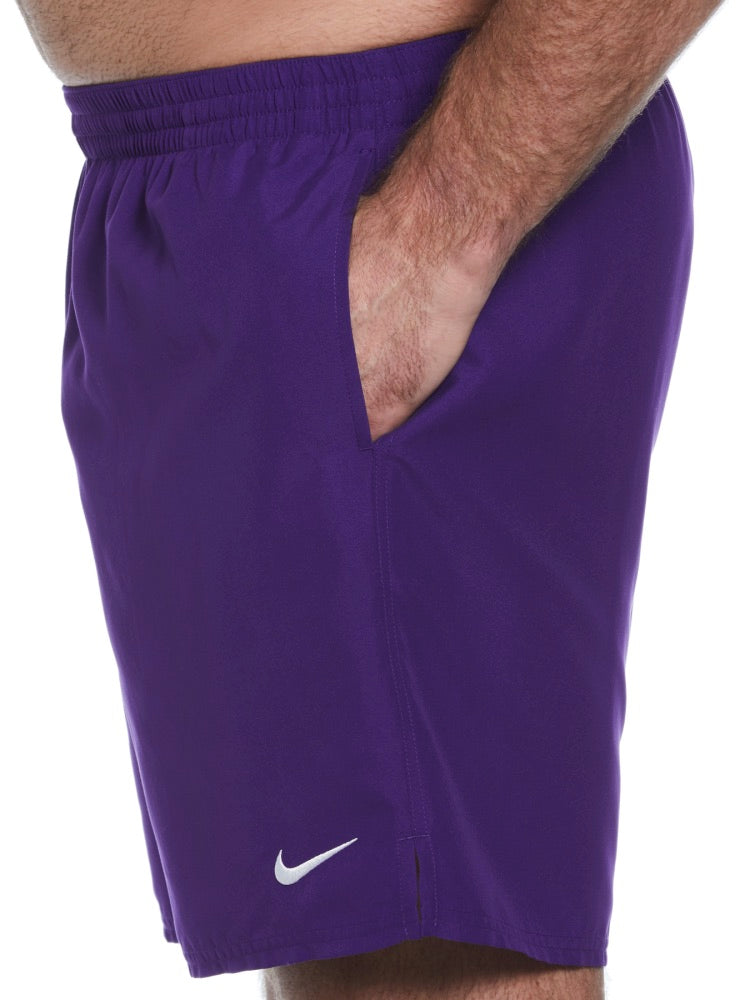 Nike Swim Breaker Essential Men's 7" Brief-Lined Volley Short (Big & Tall) - Court Purple alternate image 4
