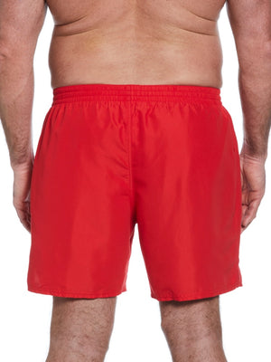 Nike Swim Breaker Essential Men's 7" Brief-Lined Volley Short (Big & Tall) - University Red alternate image 1