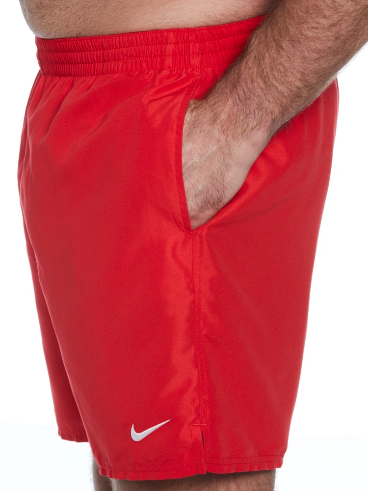 Nike Swim Breaker Essential Men's 7" Brief-Lined Volley Short (Big & Tall) - University Red alternate image 4