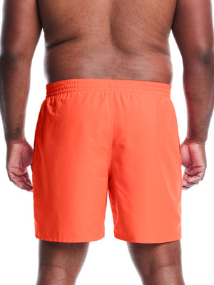 Nike Swim Breaker Essential Men's 7" Brief-Lined Volley Short (Big & Tall) - Turf Orange alternate image 1
