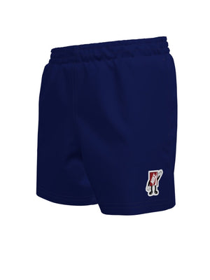 Nike Swim Breaker Big Kids' (Boys') 4" Brief-Lined Volley Short - Midnight Navy