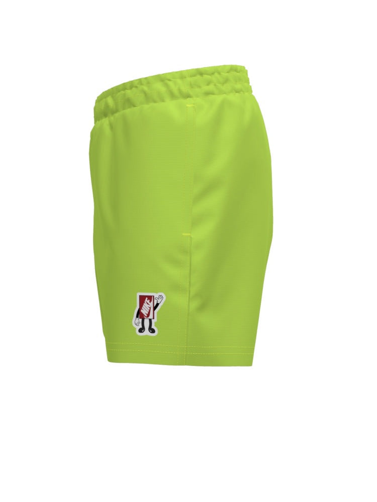 Nike Swim Breaker Big Kids' (Boys') 4" Brief-Lined Volley Short - Volt alternate image 1