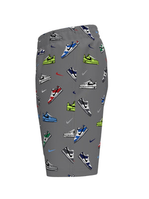 Nike Swim Breaker Big Kids' (Boys') 7" Brief-Lined Volley Short - Cool Grey alternate image 1