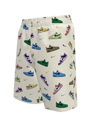 Nike Swim Breaker Big Kids' (Boys') 7" Brief-Lined Volley Short - Sail