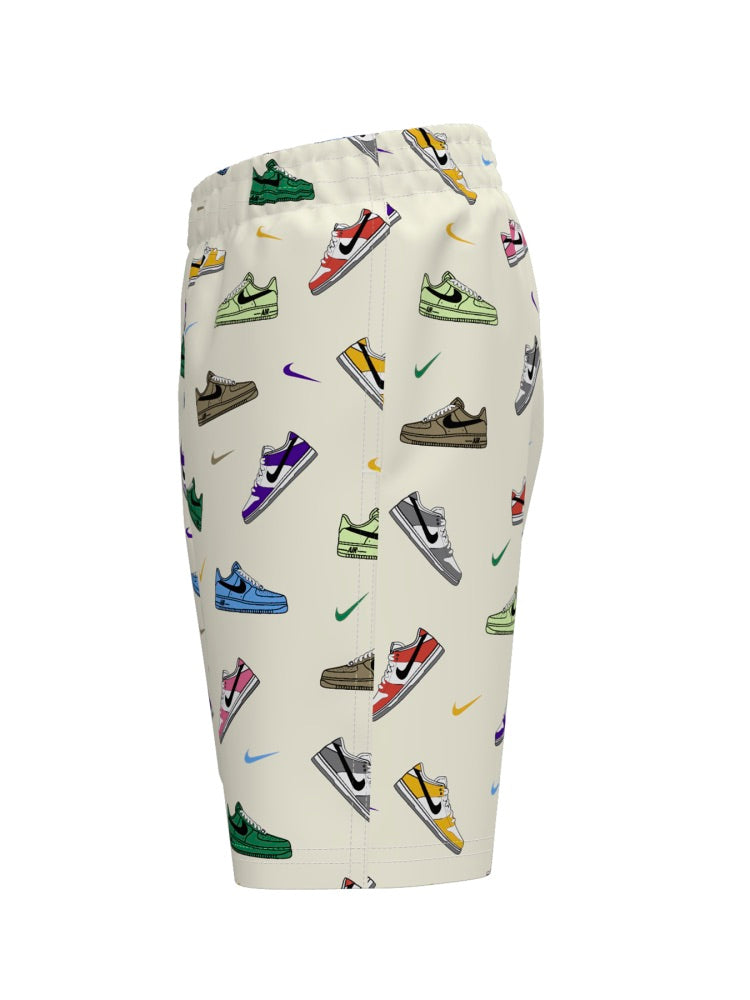 Nike Swim Breaker Big Kids' (Boys') 7" Brief-Lined Volley Short - Sail alternate image 1