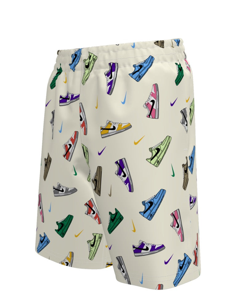 Nike Swim Breaker Big Kids' (Boys') 7" Brief-Lined Volley Short - Sail alternate image 3