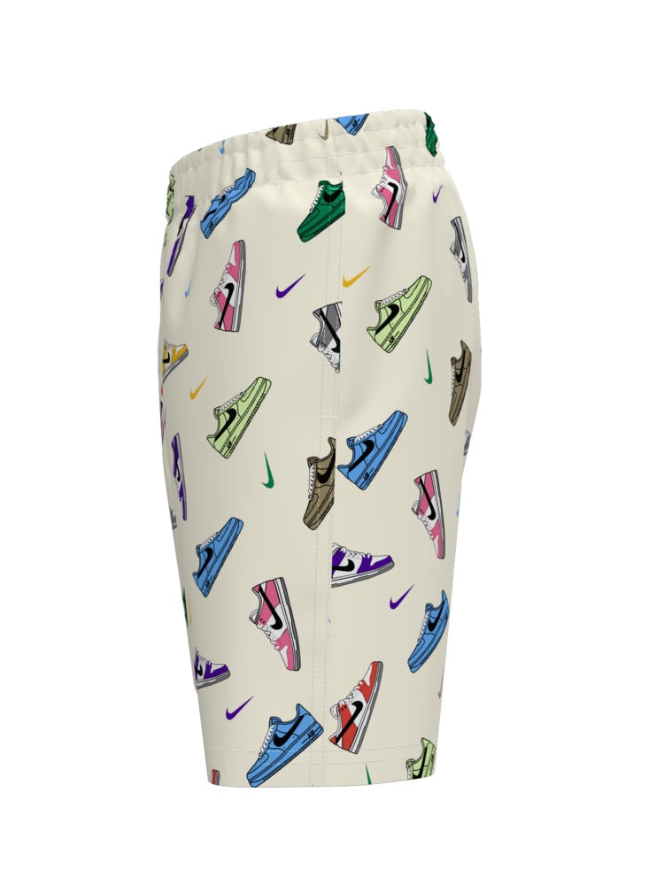 Nike Swim Breaker Big Kids' (Boys') 7" Brief-Lined Volley Short - Sail alternate image 4