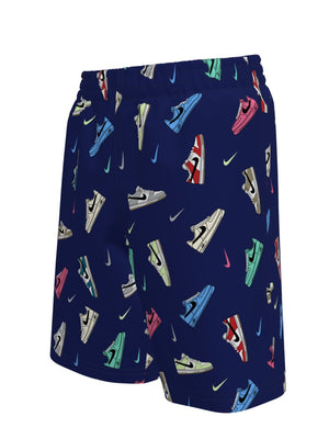 Nike Swim Breaker Big Kids' (Boys') 7" Brief-Lined Volley Short - Blue alternate image 3