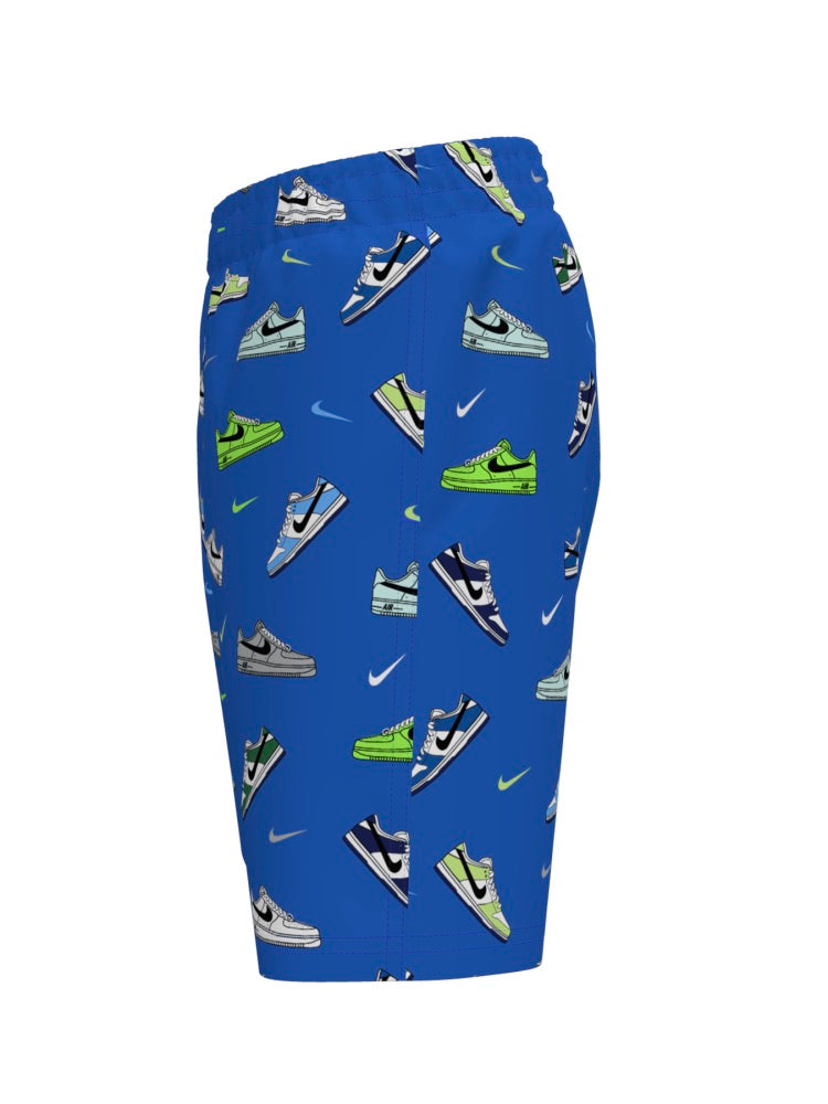 Nike Swim Breaker Big Kids' (Boys') 7" Brief-Lined Volley Short - Blue Crystal alternate image 1