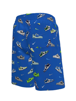 Nike Swim Breaker Big Kids' (Boys') 7" Brief-Lined Volley Short - Blue Crystal alternate image 2
